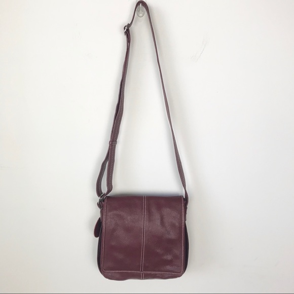 Picard German Leather Crossbody Bag Red - Picture 3 of 8